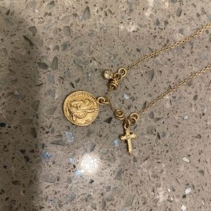 VSA gold necklace